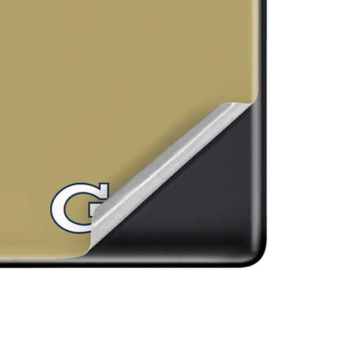 Georgia Institute of Technology LogoType Gold Pixel Skins